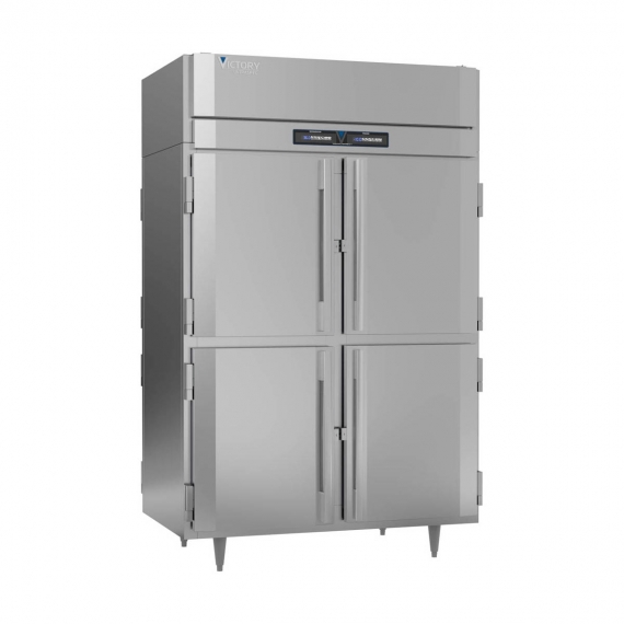 Victory RFSA-2D-S1-PT-HD-HC Pass-Thru Refrigerator Freezer, 23 Cu. Ft. Per Section