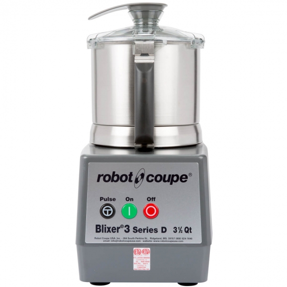 Robot Coupe BLIXER3 Commercial Blender/Mixer, Food Processor