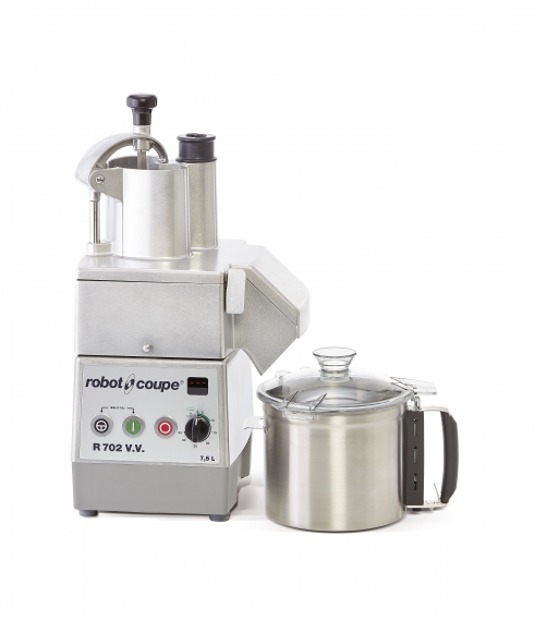 Robot Coupe R702VV Vegetable Cutter / Food Processor with 7.5 Liter Bowl, 2 HP Motor