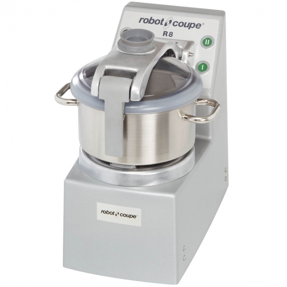 Robot Coupe R8 Vertical Cutter / Mixer Food Processor, 8 Qt. Bowl, 3 Hp