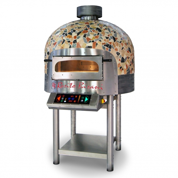 RositoBisani FRV100-CM Electric Rotary Pizza Oven w/ 39
