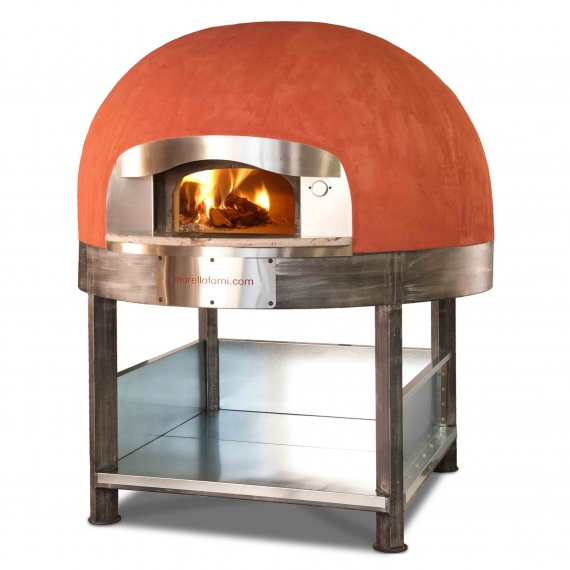 RositoBisani FW150-CB Wood / Coal / Gas Fired Pizza Oven w/ 59