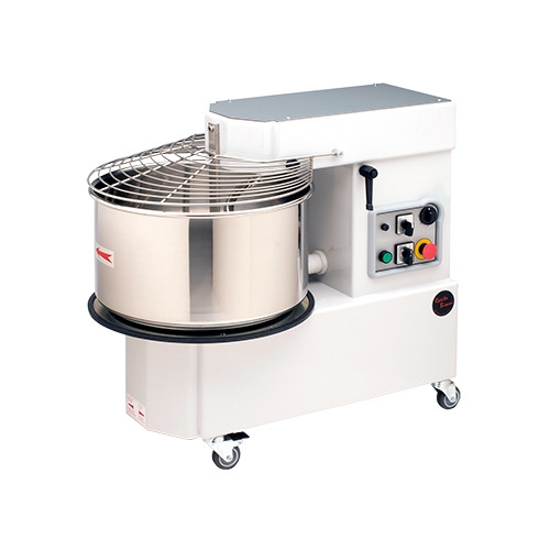 RositoBisani IM25A DUS Spiral Mixer with 35-Qt Removable Bowl and Lift Head, 2-Speed, 55 Ibs Dough Capacity