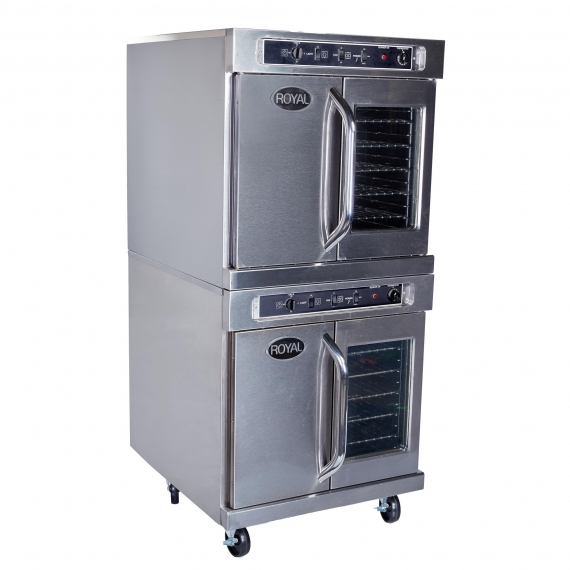 Royal Range of California RECO-2 Electric Convection Oven w/ 2 Decks, Full-Size, Thermostatic Controls