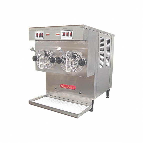 SaniServ WB700-2 Non-Carbonated Frozen Drink Machine w/ (2) 5-Qt. Hoppers, 2 Dispensers