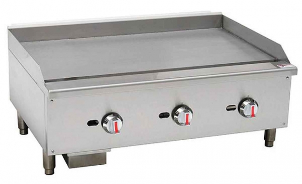 Sapphire Manufacturing SE-CG48 Countertop Gas Griddle / Hotplate