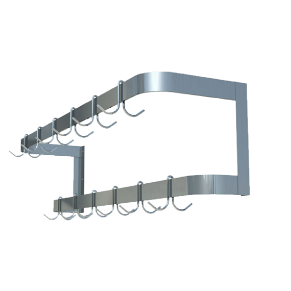 Sapphire Manufacturing SM-WR96 Wall-Mounted Pot Rack