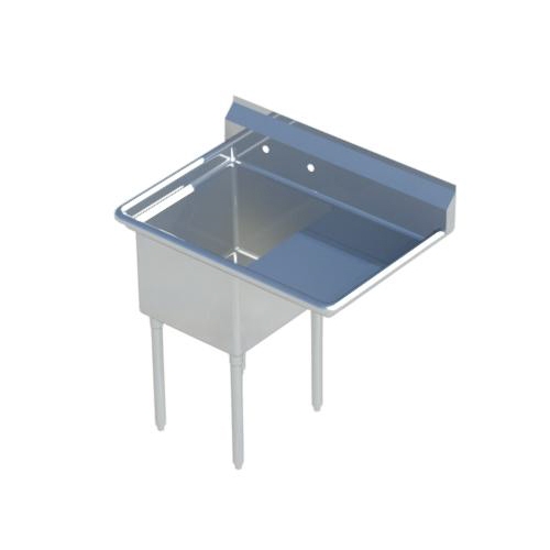 Sapphire Manufacturing SMS-1515R (1) One Compartment Sink
