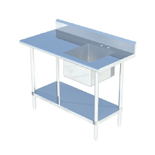 Sapphire Manufacturing SMTPS-2448R with Prep Sink(s) Work Table
