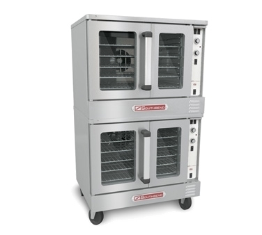 Southbend ES/20CCH Full-Size Electric Convection Oven w/ Solid State Controls, Double Decks