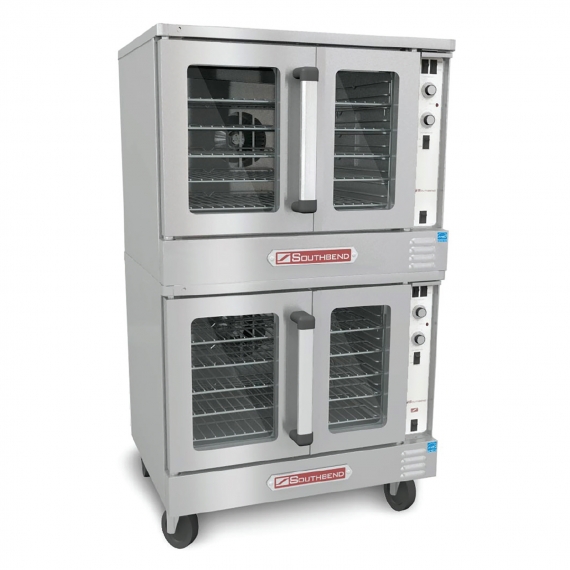 Southbend KLES/20CCH Full-Size Electric Convection Oven w/ Thermostatic Controls, Double Decks