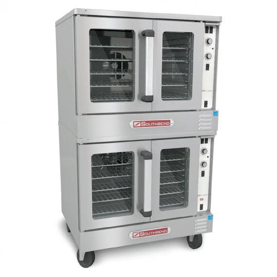 Southbend KLGS/27CCH Double Deck Full Size Gas Convection Oven with Thermostatic Controls