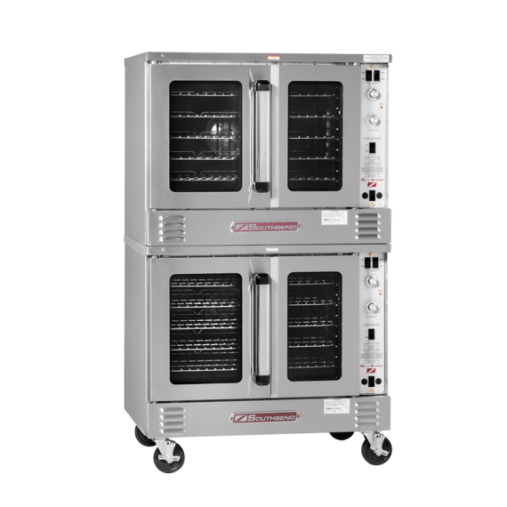 Southbend SLES/20SC-VENTLESS Electric Ventless Convection Oven w/ Double Deck, Standard Depth, Solid State Controls, 24kW