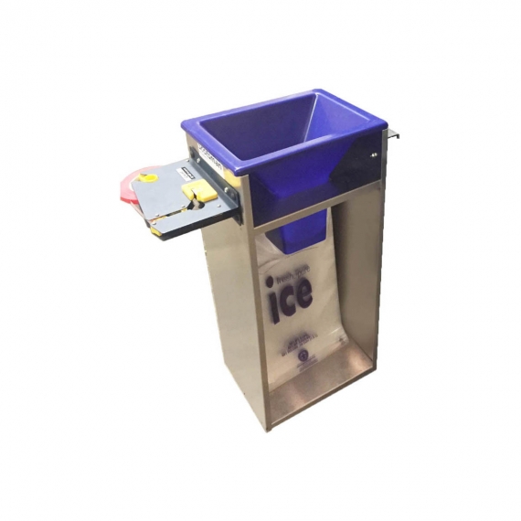 Scotsman BGS10 Ice Bagger, hooks over any ice bin opening, aluminum, includes easy bagger, wicket of bags (250)
