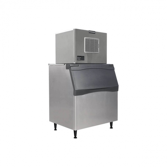 Scotsman MC0530MA-1/B842S/KBT29 Full Cube Ice Maker Machine, 525 lb/Day, 778 lbs Storage Bin, Air Cooled