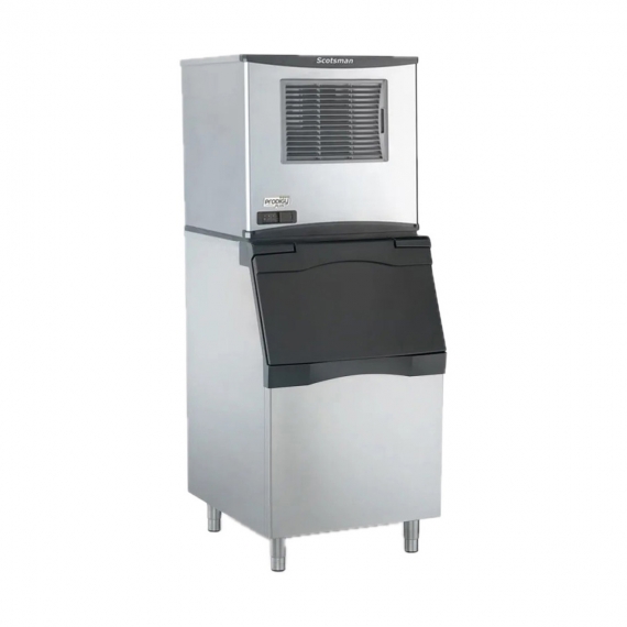 Scotsman NS0622A-1/B530S/KBT27 Nugget 643 lbs Ice Machine with Bin, Air Cooled, 536 lbs Storage