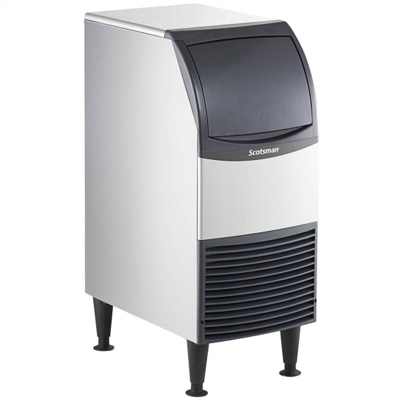 Scotsman UN0815A-1 Air-Cooled Nugget-Style Ice Maker with Bin, 79 lbs/Day