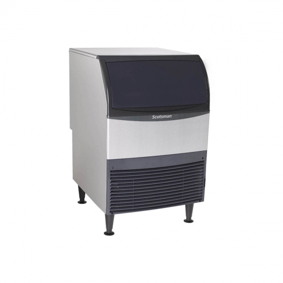 Scotsman UN324W-1 Water-Cooled Nugget-Style Ice Maker with Bin, 340 lbs/Day