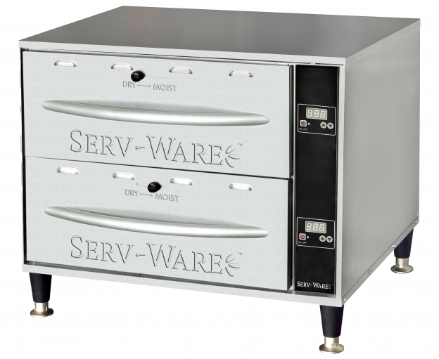 Serv-Ware SWPWDS-2 Free Standing Warming Drawer