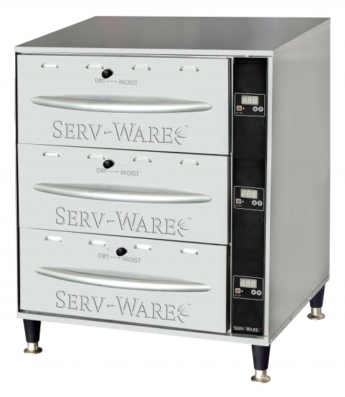 Serv-Ware SWPWDS-3 Free Standing Warming Drawer