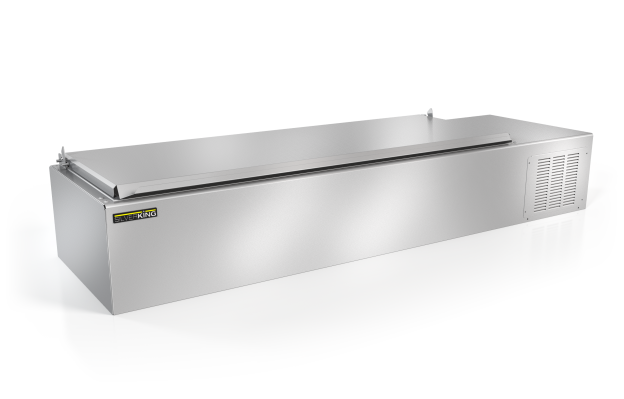Silver King SKPS12A-ELUS1 Refrigerated Countertop Pan Rail