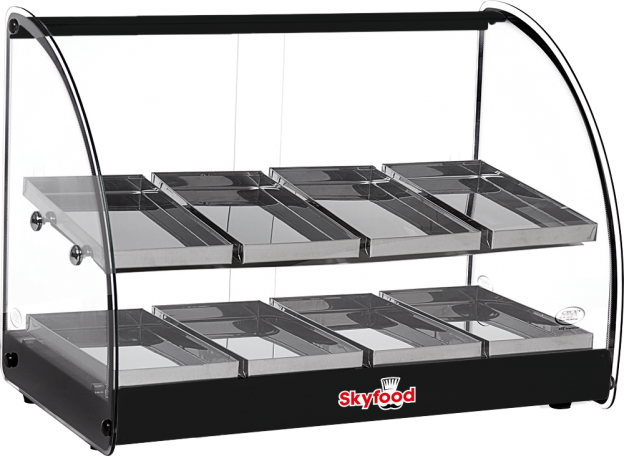 Skyfood FWD2-24BL Countertop Heated Deli Display Case