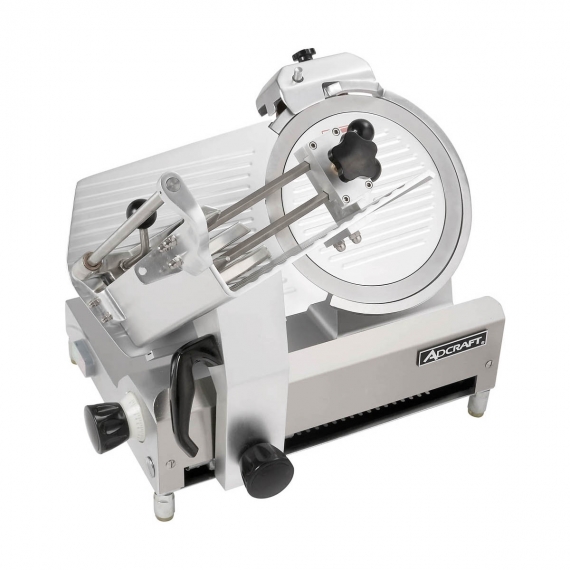 Adcraft SL300C Manual Gravity Feed Cheese and Meat Slicer with 12