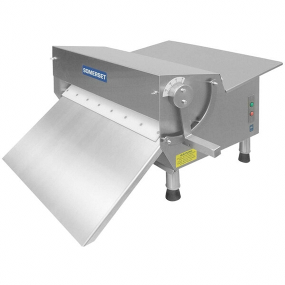 Somerset CDR-600F Countertop Single Pass Dough Sheeter with Tray, 30