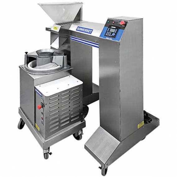 Somerset SDD-450 WITH SDR-400 Floor Model Automatic Dough Divider with Dough Rounder, 4 oz. to 32 oz. portions