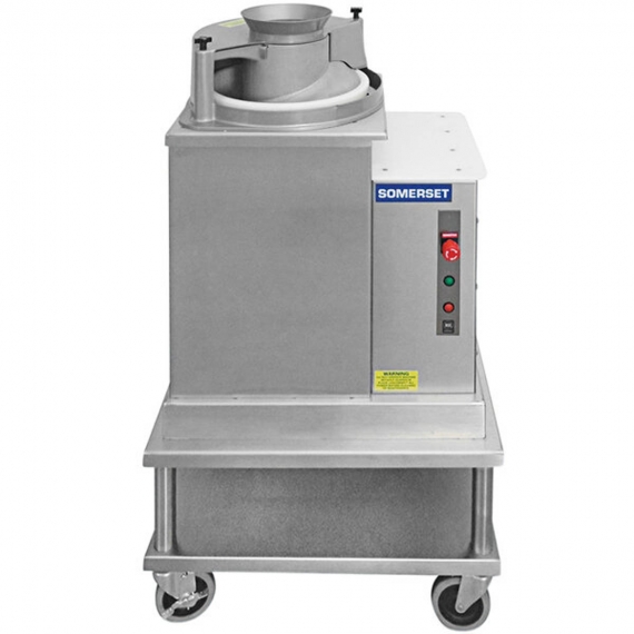 Somerset SDR-400T Heavy Duty Dough Rounder with Standard Table Manual or Automatic Feed Operation 