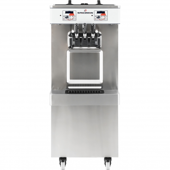 Spaceman 6250A-C Soft Serve Ice Cream Machine, Floor Model, 2 Flavor, Pump Feed