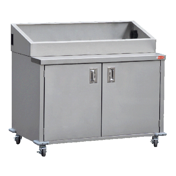 Steril-Sil ENC48-2HP Dining Room Service / Display Cart