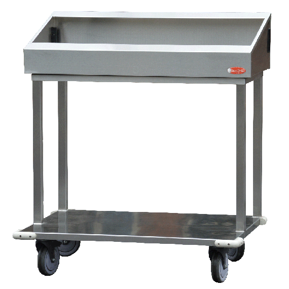 Steril-Sil OBC36-5TP Dining Room Service / Display Cart
