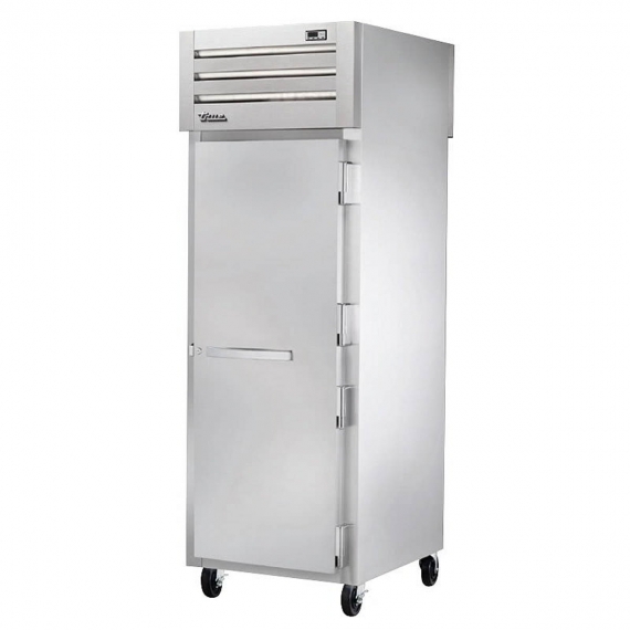 True STR1HPT-1S-1S Solid Front / Solid Rear Doors Mobile Pass-Thru Heated Cabinet