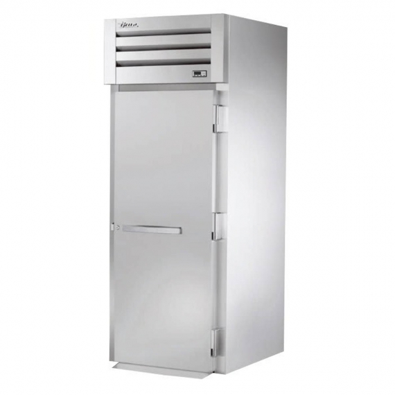 True STR1HRI-1S One Section Roll-In Solid Swing Door Heated Cabinet, Stainless Steel Exerior
