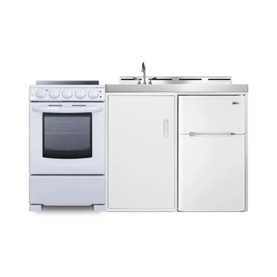 Summit ACK60ELSTW All-in-One Combo Kitchen, 58.88