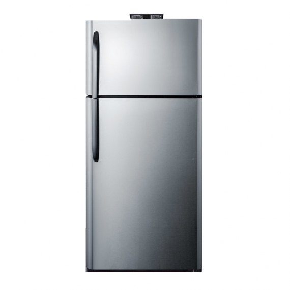 Accucold BKRF18SS One Solid Door Break Room Refrigerator-Freezer, 18 cu. ft.