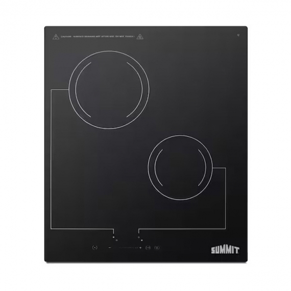 Summit CR2B228T Electric Built-In Hotplate