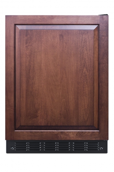 Summit FF6BK2SSIFADA Counter Height Reach-In Refrigerator, Right Hinged Panel Ready Door, ADA Compliant, 5.5 cu. ft.