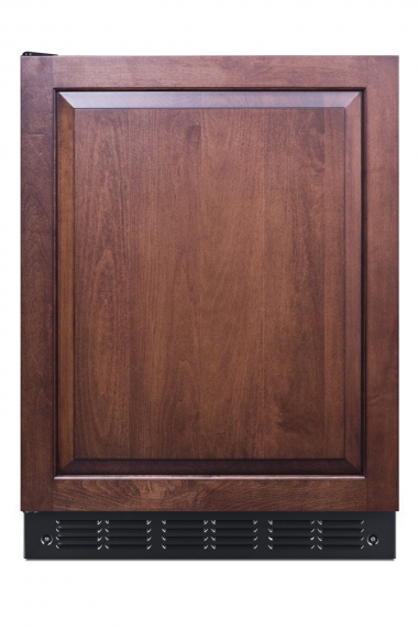Summit FF6BK2SSIFADALHD Counter Height Reach-In Refrigerator, Left Hinged Panel Ready Door, ADA Compliant, 5.5 cu. ft.