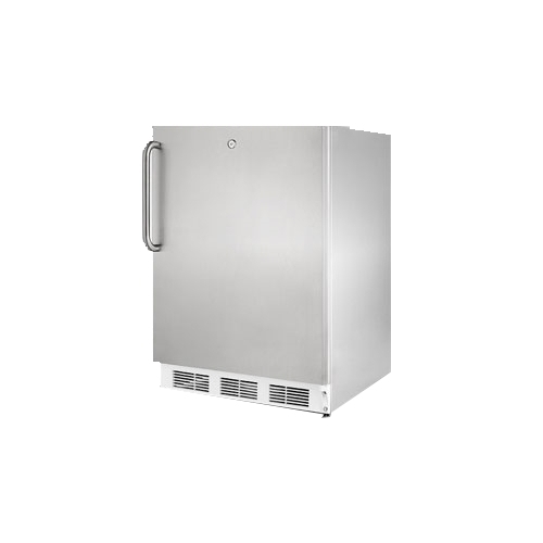 Accucold FF7LWCSS One Section Solid Door Undercounter Refrigerator