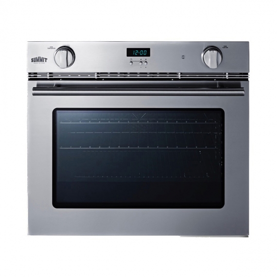 Summit SGWOGD27 Single-Deck Gas Convection Oven w/ Manual Controls, For Wall Installation