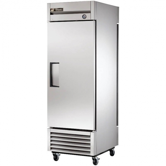 True T-23PT-HC One Section Pass-Thru Refrigerator w/ Front Solid & Rear Solid Door, Bottom Mount, Stainless Steel Front-Aluminum Sides