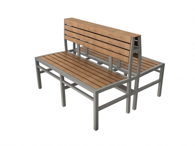Tarrison ASG370B12SSNA Outdoor Bench