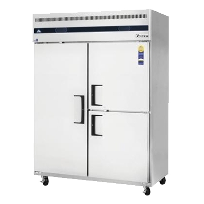 Tarrison CO-TSWQ3 Three-Section Reach-In Refrigerator Freezer w/ 2 Half & 1 Full Door, 5 Shelves