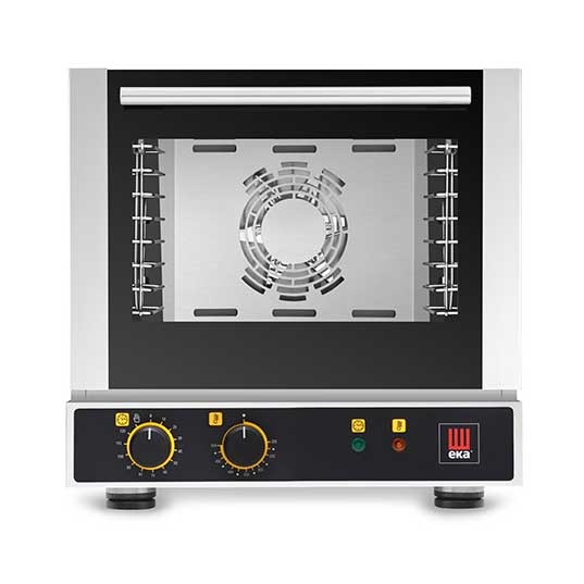 Tecnoeka EKFA 414 S Quarter-Size Electric Convection Oven w/ Manual Controls, Single Deck 