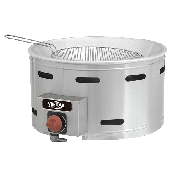 AMPTO TFGC Full Pot Countertop Gas Fryer