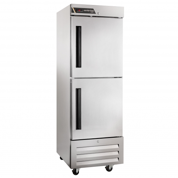 Centerline by Traulsen CLBM-23R-HS-(L/R) 2-Left or Right Hinged Half Solid Door Reach-In Refrigerator
