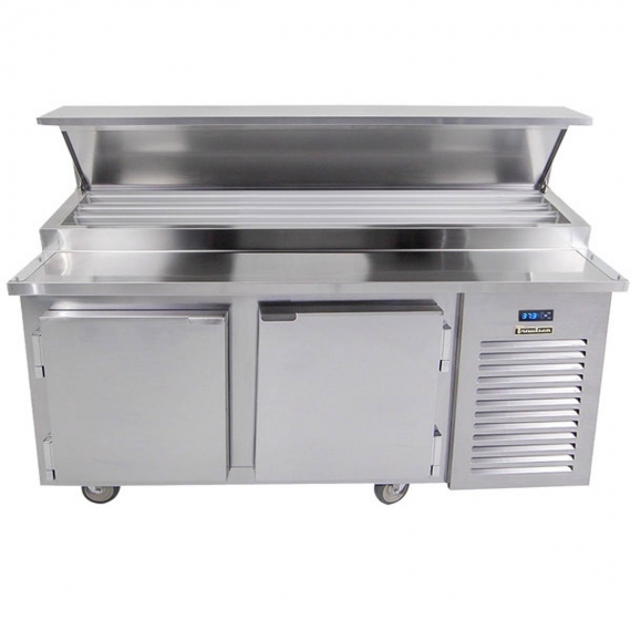 Traulsen TB071SL3S Pizza Prep Table Refrigerated Counter