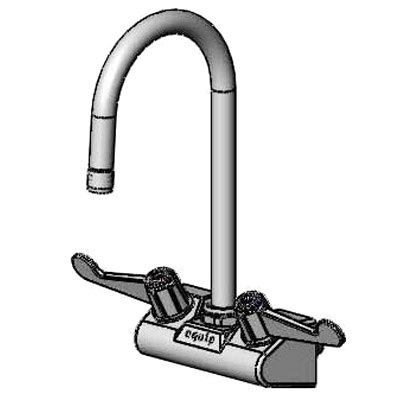 T&S Brass 5F-4WWX05 Wall / Splash Mount Faucet